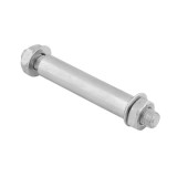 Ax pentru roaba 14&times;93 mm cu piulite (OEM)