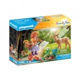 Playmobil - Set Cadou Femeie Cautatoare De Plante