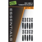 Agrafa Rapida si Manson Fox Edges Rig Link and Tungsten Sleeve, 10buc/pac