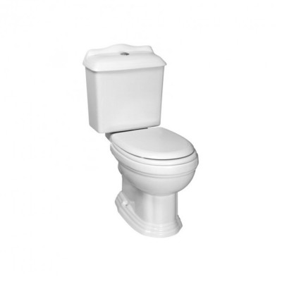 Toaletă monobloc Retro KR-13 cu evacuare spate cm foto