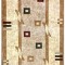 Traversa Festonata Surfilata, Model Lotos 579-110, Inaltime Fir 8 mm, Latime 0.6m, Marime 60 x 300 cm, Bej, Crem, Antialergic, Polipropilena, Living,