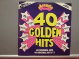 40 Golden Hits &ndash; Selectiuni &ndash; 2 LP Set ( 1977/Arcade/RFG) - Vinil/Vinyl/NM+, Pop, CBS