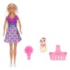 Păpușă Manechin, Lovely Pet, Păr Blond, Coșuleț, Cățeluș, Plastic, Oem
