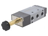 Ventil electromagnetic 5/2 G 1/8 1,5-8bar 800l/min