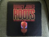 Quincy Jones Roots The Saga Of An American Family disc vinyl lp cut out + poster