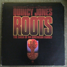 Quincy Jones Roots The Saga Of An American Family disc vinyl lp cut out + poster