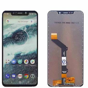 Display cu touchscreen Motorola One (P30 Play) Negru Original foto