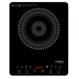 Plita Electrica Vitroceramica cu Inductie Samus PSVFI-11BG1, 2000 W, Touch Control, 8 Functii de gatit, Reglaj temperatura si putere in 8 trepte, Temp