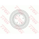 Disc frana Trw DF6670, parte montare : punte spate