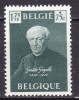 Belgia 1949 personalitati pictura MI 853 MNH, Nestampilat