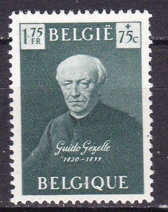 Belgia 1949 personalitati pictura MI 853 MNH