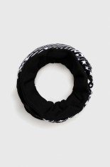 Newland fular impletit Louise femei, culoarea negru, modelator