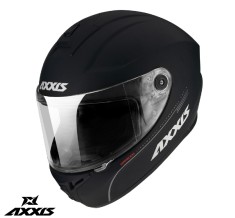 Casca integrala pentru scuter - motocicleta Axxis model Draken S V.2 A11 negru mat &ndash; tip viziera: MT-V-18C M (57/58cm)