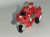 bnk jc Micro Machines - 1994 - Power Rangers 1 Red Ranger - Tyrannosaurus Rex Battle Bike