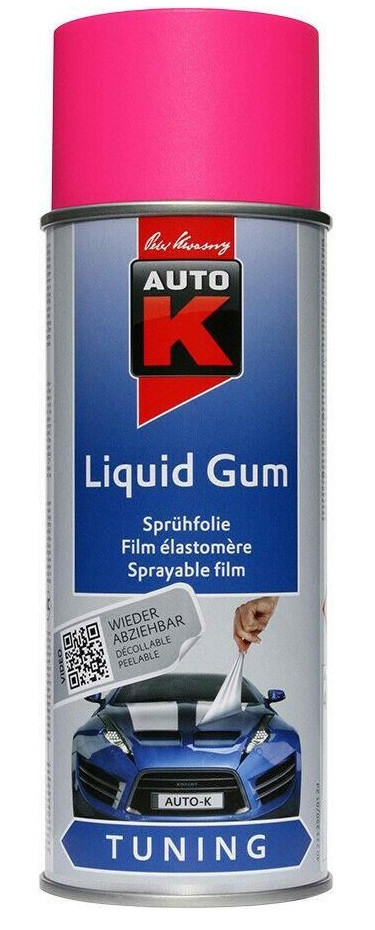 Spray Vopsea Cauciucata Auto-K Liquid Gum Detasabila Roz Neon 400ML  999CH3909, General | Okazii.ro