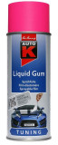 Spray Vopsea Cauciucata Auto-K Liquid Gum Detasabila Roz Neon 400ML 999CH3909
