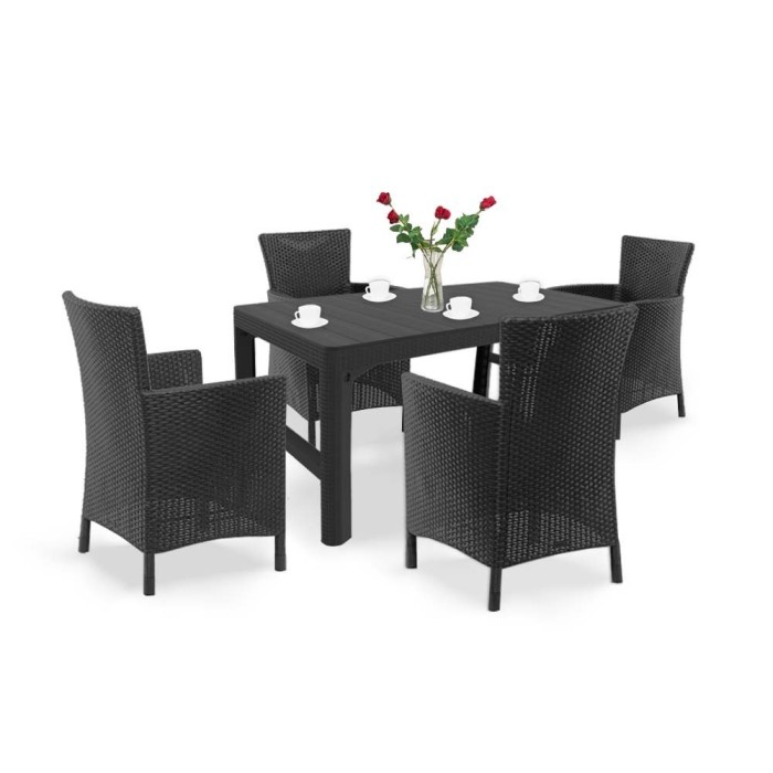 Curver Set de mobilier de gradina Liowa 4 &icirc;n 1 Mobalis Homvera