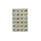 Caiet premium cu muchie cusuta A5 Eclectic Scottie Dogs, Jad