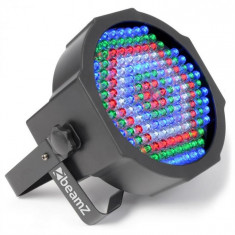 Beamz LED FLATPAR 154, rgbw, reflector led, control ic foto