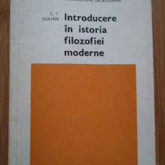 Introducere In Istoria Filozofiei Moderne - C.i. Gulian ,292823