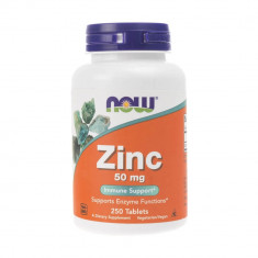 Zinc Now Foods, 50mg, 250 tablete