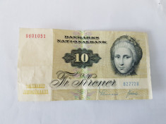 Danemarka 10 Kronor 1972-Noua foto