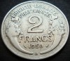 Moneda istorica 2 FRANCI - FRANTA, anul 1950 B * cod 3461, Europa, Aluminiu