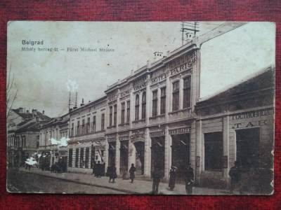 1918-C.P. circ.-Belgrad-K.U.K.-RAR foto
