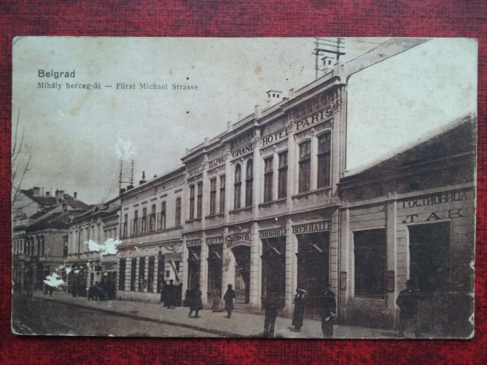 1918-C.P. circ.-Belgrad-K.U.K.-RAR