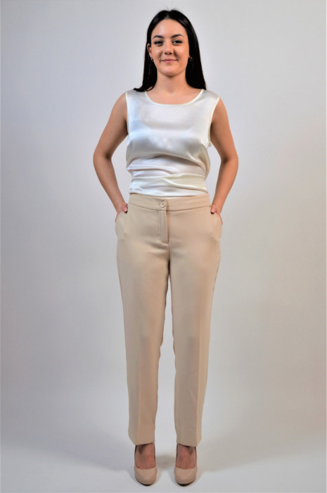 Pantaloni chino firma NENETTE made in Italy,noi,eticheta,factura,marime 44