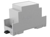 Carcasă pentru şină DIN 2M Modulbox One, gri, 90mm Y, 33,2mm X