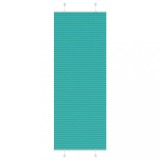 Jaluzea plisată verde petrol 80x200cm Lățime țesătură 79,4 cm