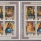 Niue 1986 -Tablouri ale artiștilor italieni, 2 colite(cu si fara suprataxa), MNH