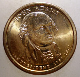 7.343 USA SUA PRESEDINTE JOHN ADAMS 1 DOLLAR 2007 D XF