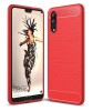 Husa Huawei P20 + folie sticla curbata + stylus, Alt model telefon Huawei, Cu clapeta, Piele Ecologica
