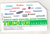 bnk card Cartele telefonice - Lithuania - URMET - Techno Centras - Col:LT-LTV-M041
