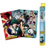 Cumpara ieftin Set 2 postere - My Hero Academia - Artworks, 52 X 38 cm | AbyStyle