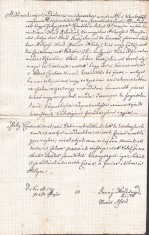 A3731N Act privitor la un &icirc;mprumut de florini renani, 1838, T&acirc;rgu Lăpuș, limba maghiară