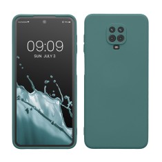 Husa Kwmobile pentru Xiaomi Redmi Note 9S/Redmi Note 9 Pro/Redmi Note 9 Pro Max, Silicon, Verde, 56562.207