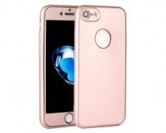 Husa Protectie Silicon 360 Grade Upzz iPhone 6 - 6s Rose Gold foto