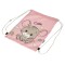 Sac Sport pentru copii, model Soarece, roz, 43x34cm
