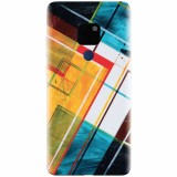 Husa silicon pentru Huawei Mate 20, Abstraction Color Shape