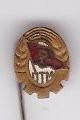 Insigna UTM Uniunea Tineretului Muncitor, mica Insigna UTM Uniunea Tineretului Muncitor, mica
