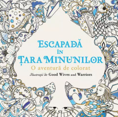 Escapada In Tara Minunilor. O Aventura De Colorat, - Editura Art