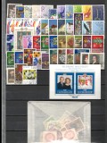 LIECHTENSTEIN.Lot peste 70 buc. timbre+ 1 buc. colita stampilate