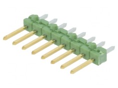 Conector drept 8 pini 2,54mm AMPMODU MOD II