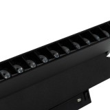 Spot Negru FAGURE Reglabil 12W 4000K IP20 pentru Sina Magnetica - NOVELITE