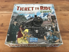 Ticket to Ride Europe + extensie Europa 1912 foto