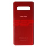 Capac Baterie Samsung Galaxy S10 Plus / S10+ G975 Rosu Original