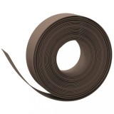 Cumpara ieftin Bordura de gradina, maro, 10 m 15 cm, polietilena